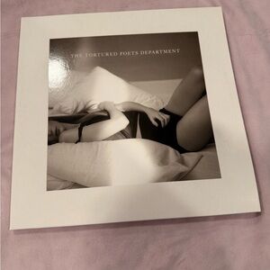 The Tortured Poets Department Vinyl Record - Black and White